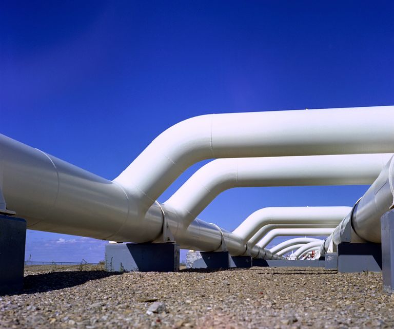 Pipes in Field